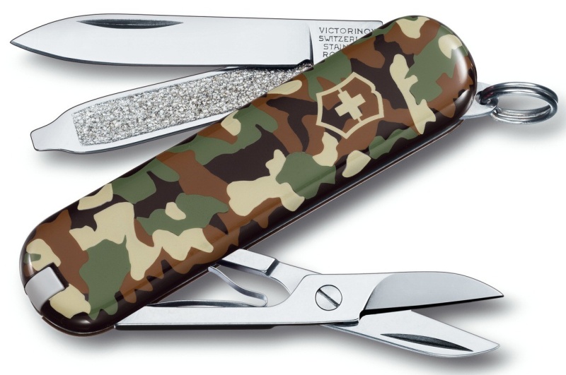 Nôž VX 58mm Classic Camouflage / Nože, nožnice, kliešte / multifunkčné nože